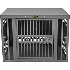 Zinger Professional Aluminum Dog Crate - Center Side Entry-Dog Crates-Zinger