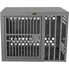 Zinger Professional Aluminum Dog Crate - Left Side Entry-Dog Crates-Zinger