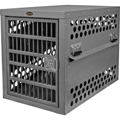 Zinger Professional Aluminum Dog Crate - Side and Center Side Entry-Dog Crates-Zinger