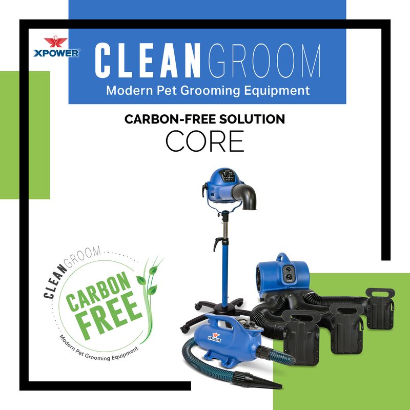 XPOWER CleanGroom™ Carbon-Free Grooming Solution - Core System - XCG1