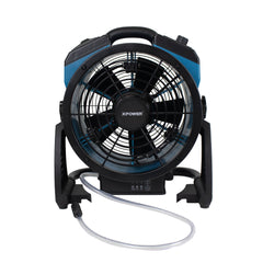 XPOWER Multi-Purpose Misting Fan & Air Circulator with WT-35 Mobile Water Reservoir - FM-65WBK