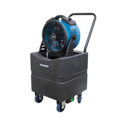 XPOWER Multi-Purpose Misting Fan & Air Circulator with WT-35 Mobile Water Reservoir - FM-65WBK