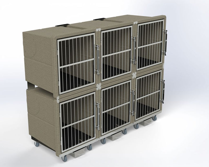 Groomer's Best Modular Kennel Banks