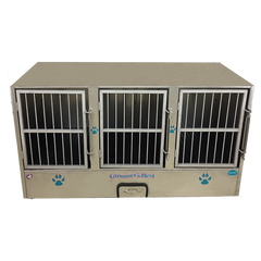 Groomer's Best 3 Unit Cage Bank