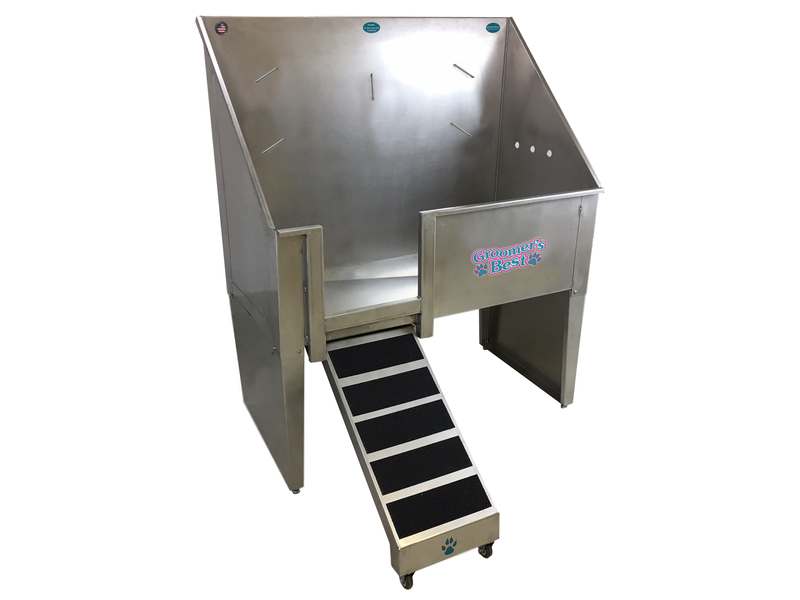 Groomer's Best Walk-Through Bathing Tub