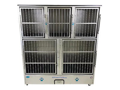 Groomer's Best 5 Unit Cage Bank