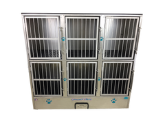 Groomer's Best 6 Unit Cage Bank