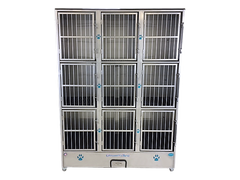 Groomer's Best 9 Unit Cage Bank