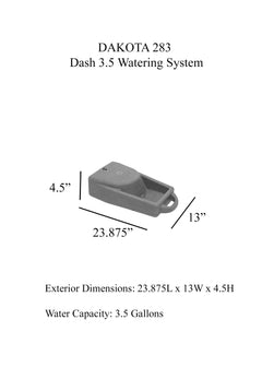 Dakota Dash 3.5 Gallon Water System-Dakota