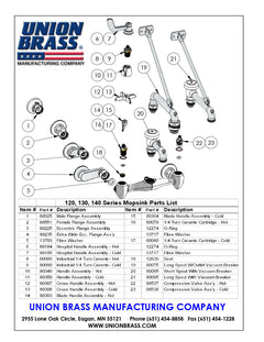 Groomer's Best 8″ Industrial Union Brass Faucet