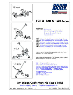 Groomer's Best 8″ Industrial Union Brass Faucet