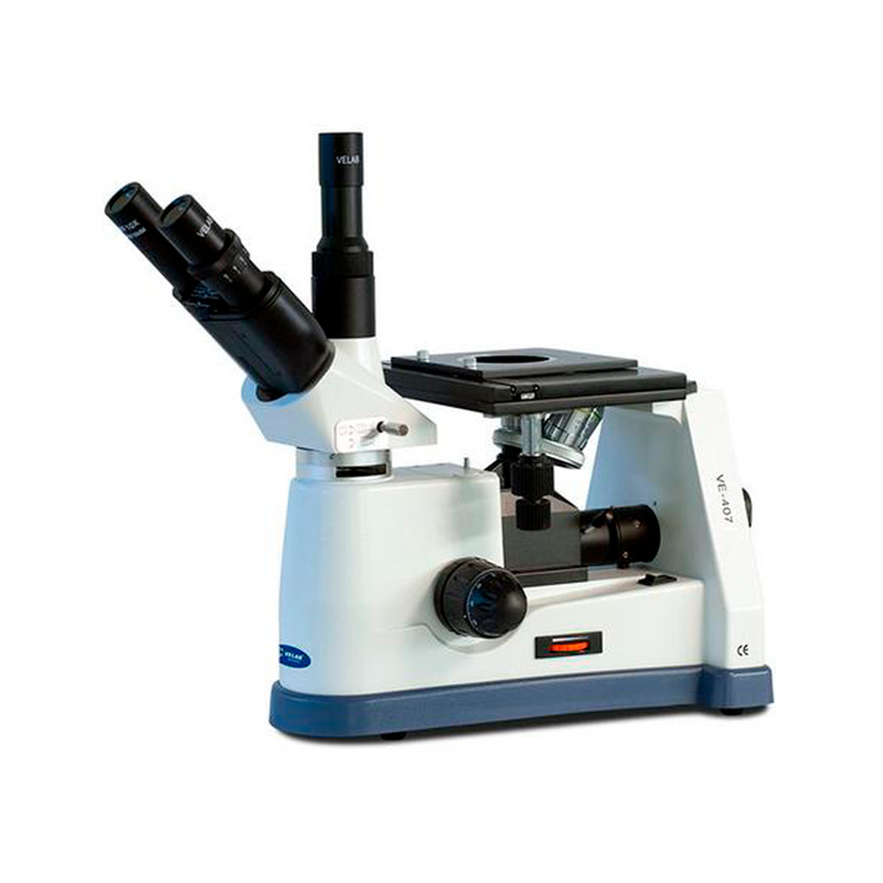 VE-407 Trinocular Inverted Metallurgical Microscope