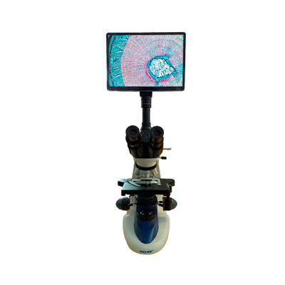 Trinocular Microscope with integrate tablet. VE-B6 PAD