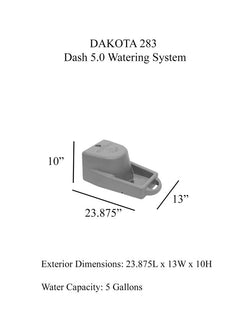 Dakota Dash 5.0 Gallon Water System-Dakota