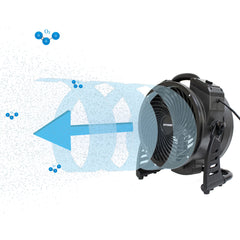 XPOWER Cordless Rechargeable Axial Air Mover Ozone Generator - M-25B
