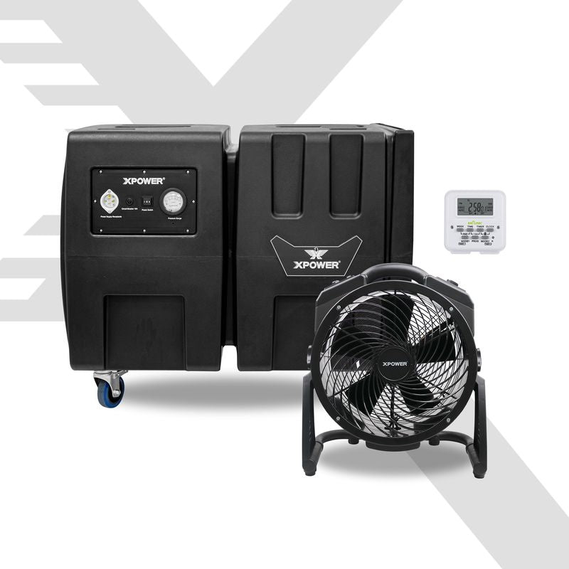 XPOWER CleanGroom – PureCleanse Overnight Pet Salon Cleansing System – Mega Plus - PC4