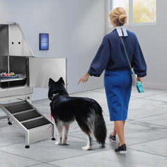 VEVOR 50" Pet Dog Bathing Station w/Ramp, Professional Stainless Steel Dog Grooming Tub w/ Soap Box, Faucet,Rich Accessory, Dog Bathtub for Large,Medium,Small Pets, Washing Sink for Home Right-Grooming Tub-VEVOR