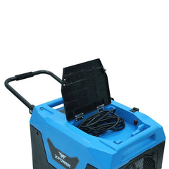 XPOWER 125-Pint Bluetooth LGR Commercial Dehumidifier with Auto Purge Pump, Hose, Handle, and Wheels - XD-130Li
