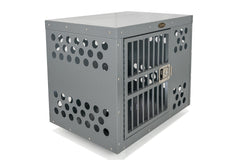 Zinger Deluxe Aluminum Dog Crate - Center Side Entry-Dog Crates-Zinger